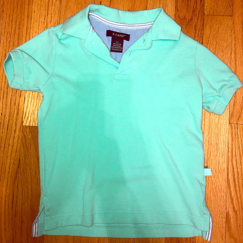 Toddler Boys Size 3T E-Land short sleeve top
